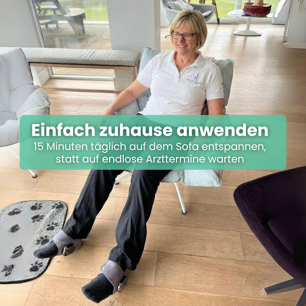 FußWärme™ Elektrische Wärmebandage für den Knöchel