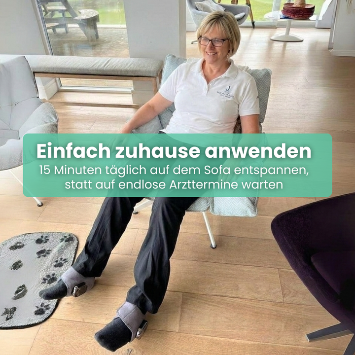 FußWärme™ Elektrische Wärmebandage für den Knöchel