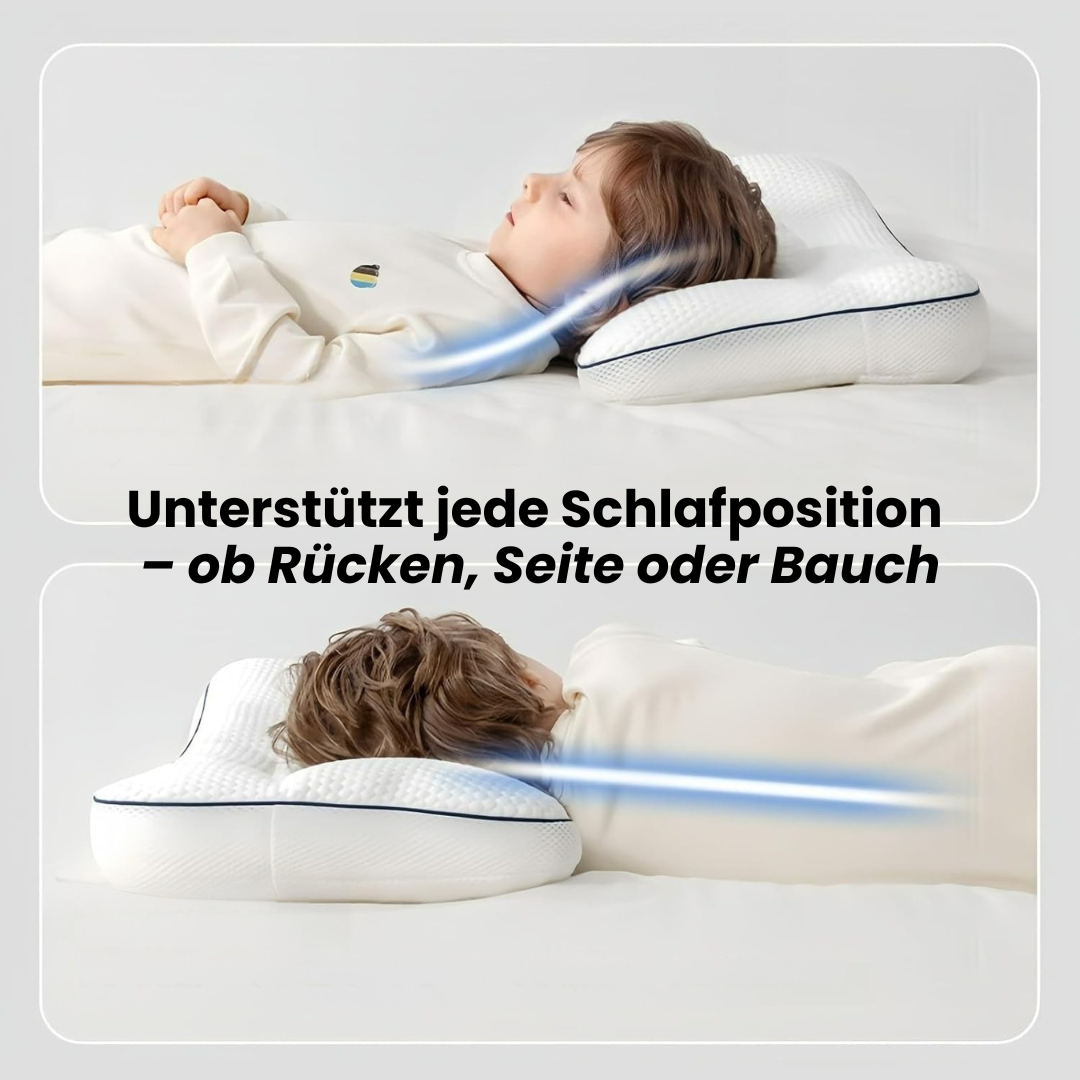 SchlafWohl™ Ergonomisches Kinderkissen