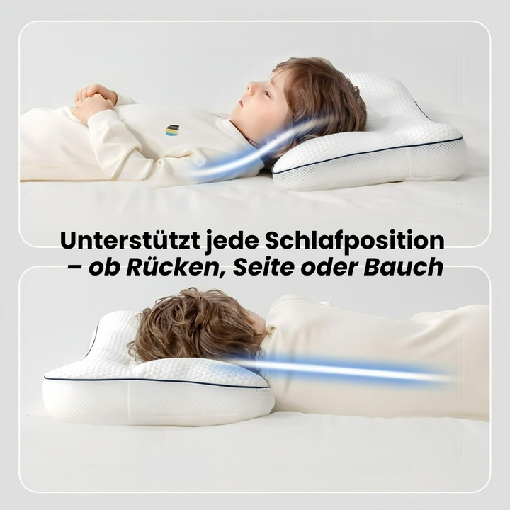 SchlafWohl™ Ergonomisches Kinderkissen