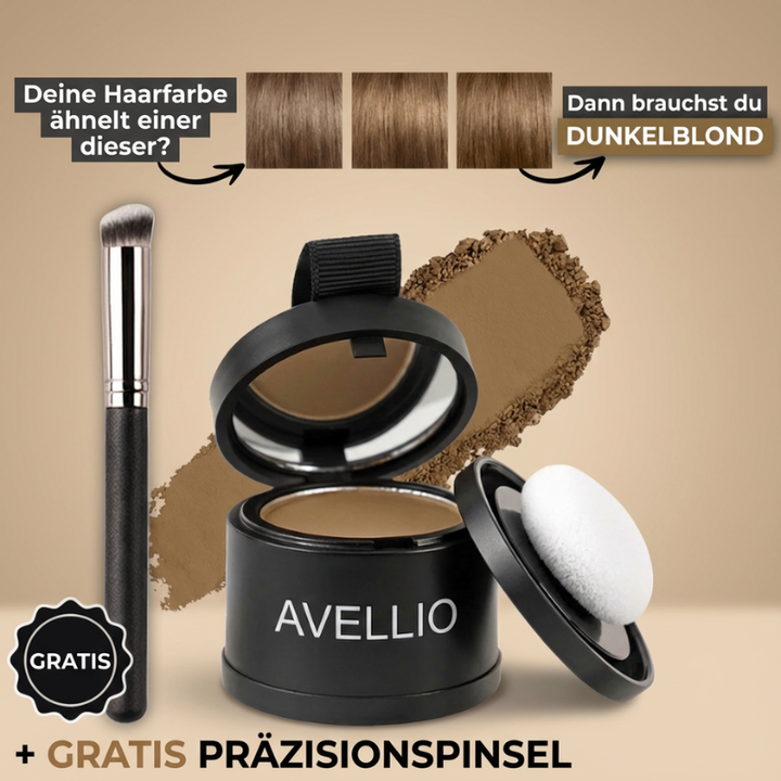 Avellio™ – Sofort Ansatz- & Grauhaar-Abdeckung