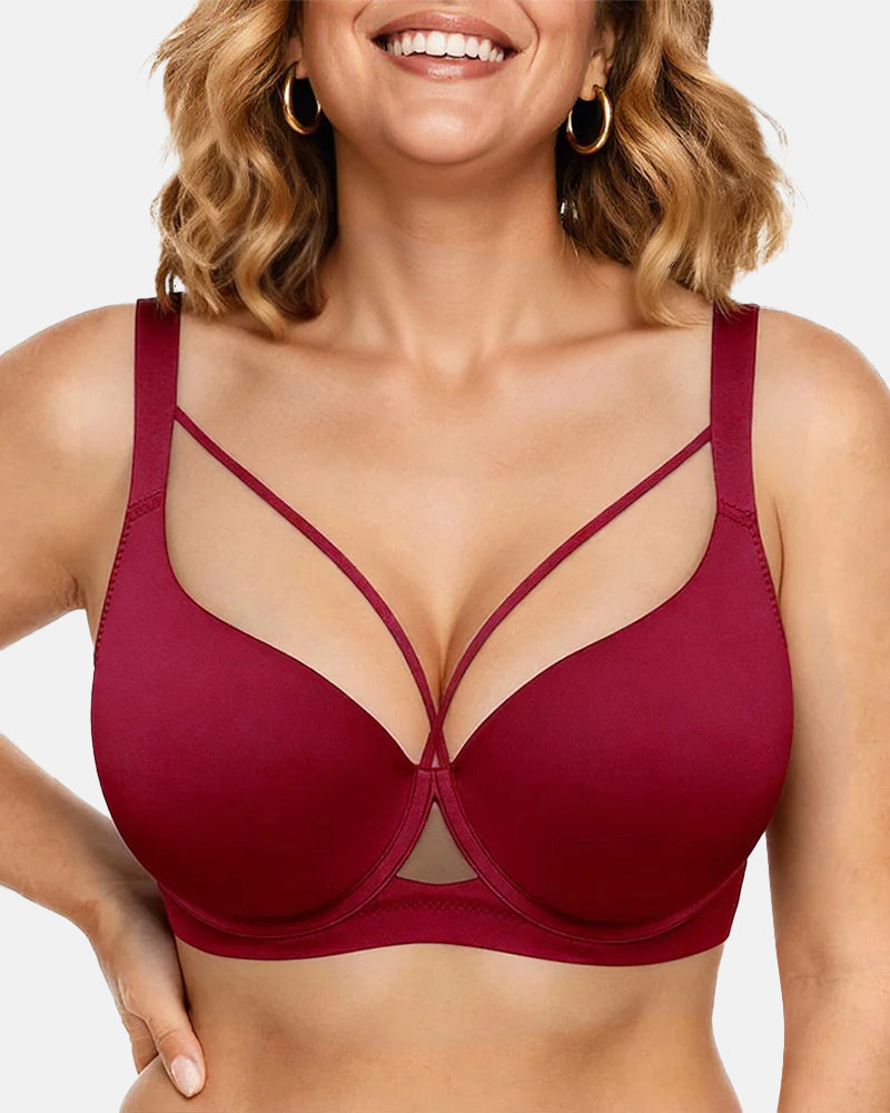 DekolletéTraum™ Nahtloser Push-up-BH mit tiefem V-Ausschnitt