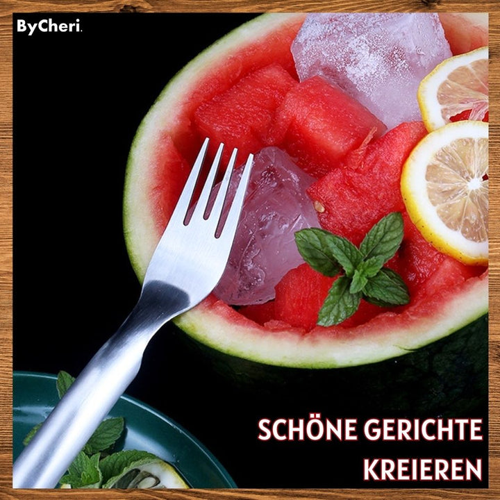 1+1 GRATIS  | FruitBites™ -Erleben Sie die aufregende Art, Ihre Wassermelone und Früchte zu schneiden!
