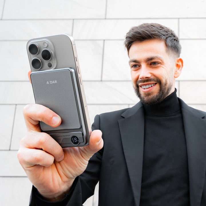 NordCharge Magnetische Powerbank mit starkem Halt und Schutz