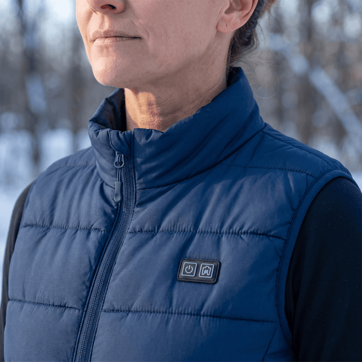 WärmeKraft™ Elektrische Thermoweste mit 9 Heizzonen
