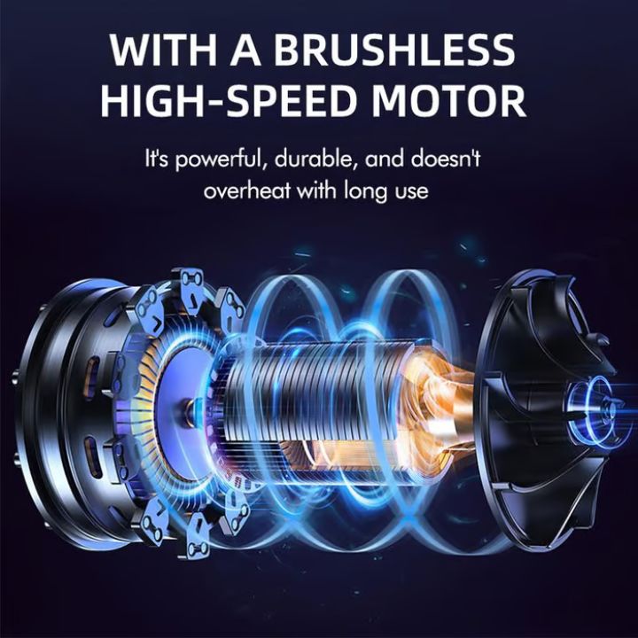 Kabelloser Luftbläser – Power Jet Fan mit Mini Turbo & starkem Luftstrom