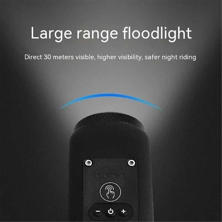 Fahrradklingel mit Licht – Laut, wasserdicht & USB-ladbar