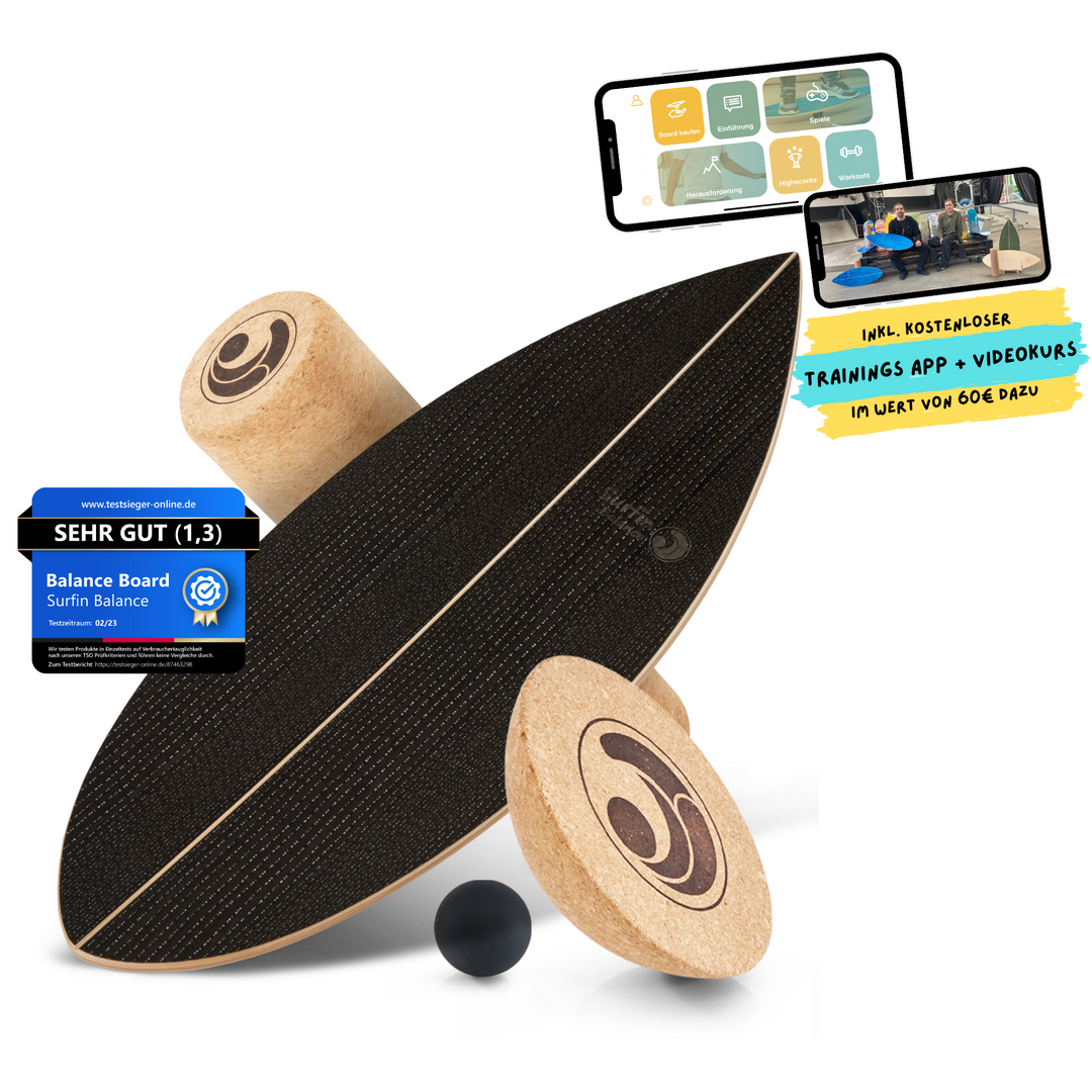RideBalance™ Komplett-Trainer für eine stärkere Rumpfmuskulatur