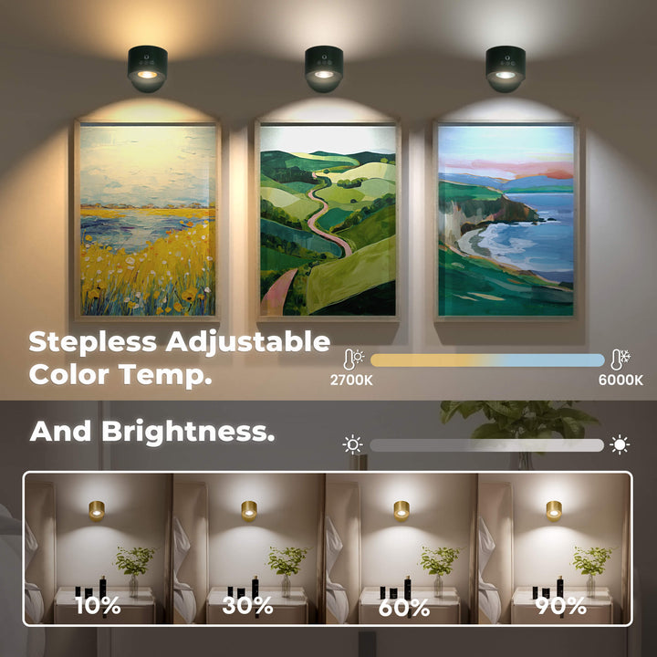 LichtHalo™ Moderne LED-Wandleuchte