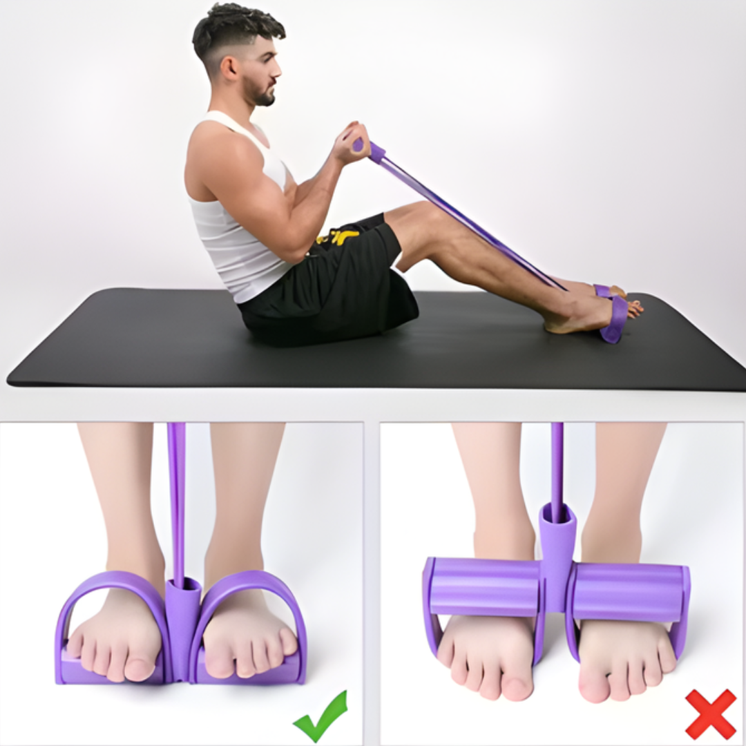 BandTrainer 1+1 GRATIS: Elastisches Einfach-Zu-Tragen Eignung-Pedalband-Trainerin