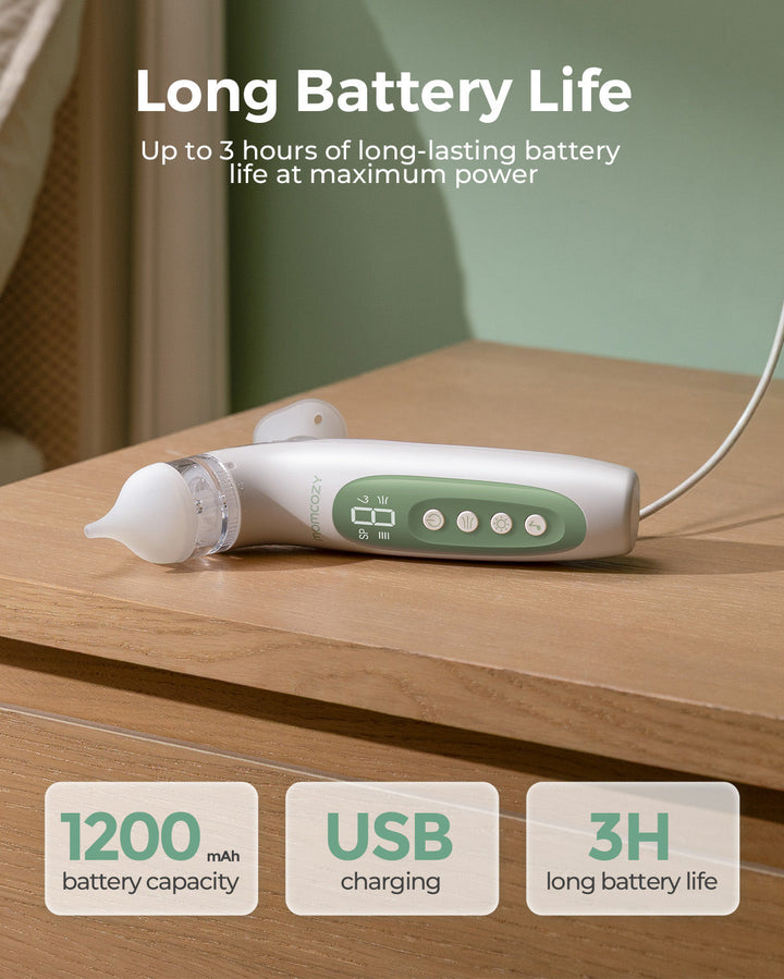 NasenSanft™ 2-in-1 Elektrischer Baby-Nasensauger