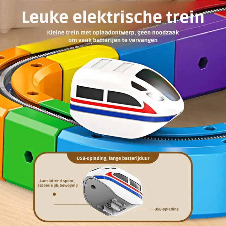 DIY Cube Track – Kreativ & Aktiv – Kreative DIY-Eisenbahnbahn