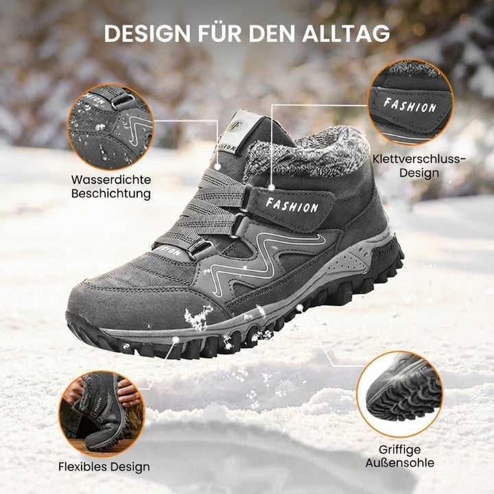 WinterKraft™ Gefütterte Unisex-Winterstiefel