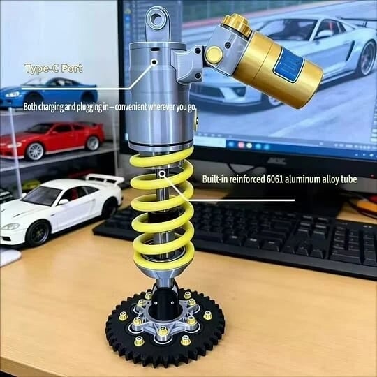 FederLicht™ LED-Stoßdämpfer-Tischlampe