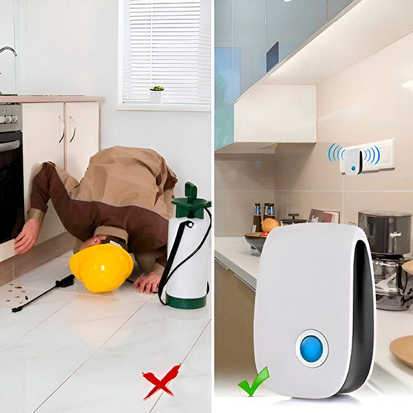 VibeShield™ Ultraschall-Schädlingsvertreiber – Friedlicher, chemiefreier Schutz für Ihre Familie