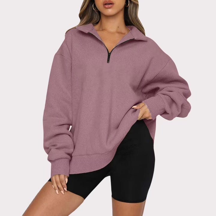 Tatum™ Sweatshirt mit Kragen für Frauen