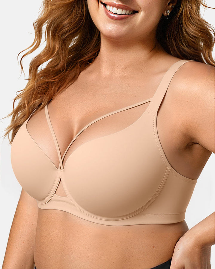 DekolletéTraum™ Nahtloser Push-up-BH mit tiefem V-Ausschnitt