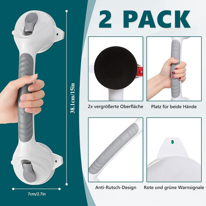 SafetyGrip™ Haltegriff ohne Bohren für das Badezimmer