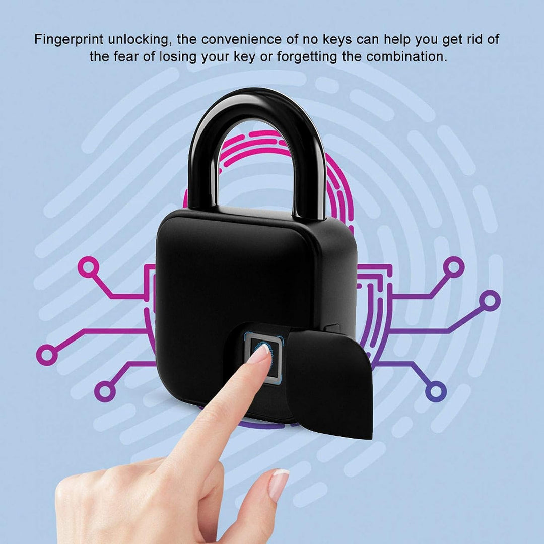 LockPro™ - Sicherheit mit Fingerabdruck-Sperre für Ihre Wertsachen