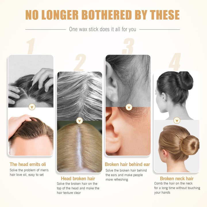 StyleStick™ – Anti-Frizz Haarstick für glattes, gepflegtes Haar & perfekten Haaransatz [1 + 1 Gratis]