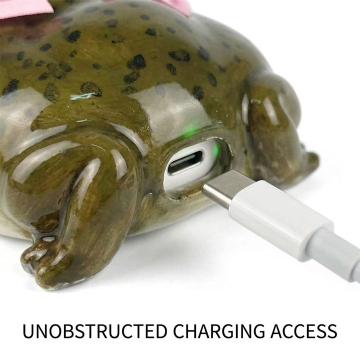 FroschHülle™ 3D-Kopfhörerhülle im Froschdesign
