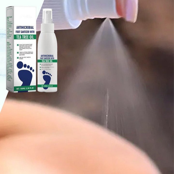 FootCare™ – Antimikrobielles Spray für tiefe Hydratation und effektive Fußpflege [1 + 1 Gratis]