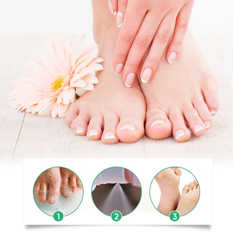 FootCare™ – Antimikrobielles Spray für tiefe Hydratation und effektive Fußpflege [1 + 1 Gratis]