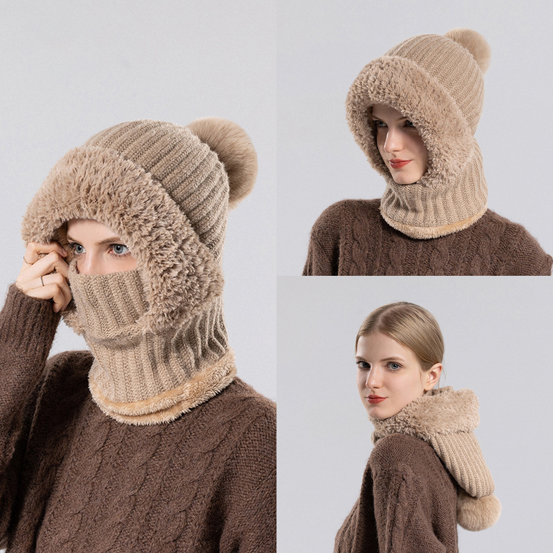 WinterKuschel™ Gefütterte Strickkapuze für Damen