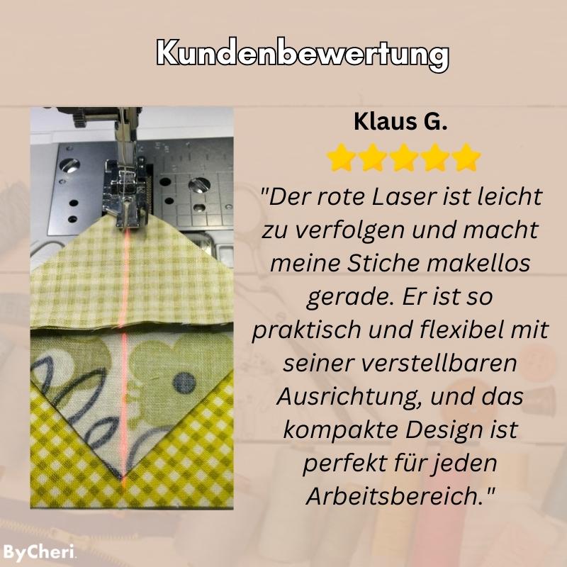 50% RABATT TEMPORÄR | QuiltPerfect™ - Laser-Leitfaden zum Nähen