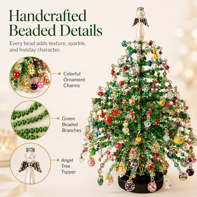BeadTree™ 3D-Perlen-Weihnachtsbaum mit LEDs