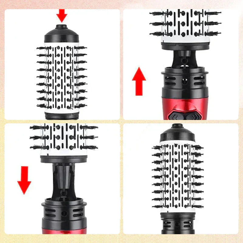 Drehbare Haartrockner-Bürste | 2-in-1 Styling & Volumen | 360° Rotation & Ionentechnologie