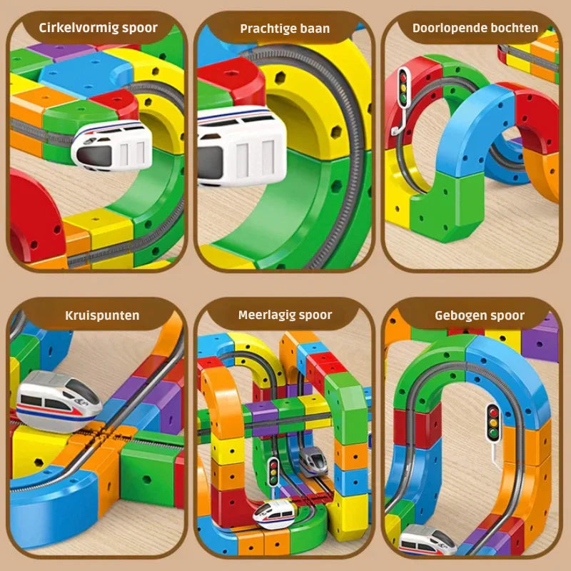 DIY Cube Track – Kreativ & Aktiv – Kreative DIY-Eisenbahnbahn