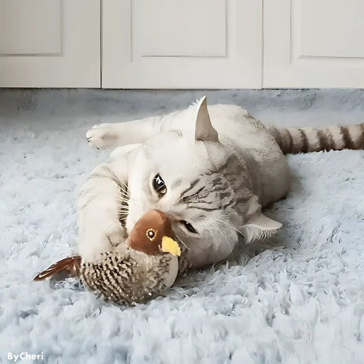 1 + 1 GRATIS HEUTE | FuzzyTweet™ | Interaktives Katzenspielzeug