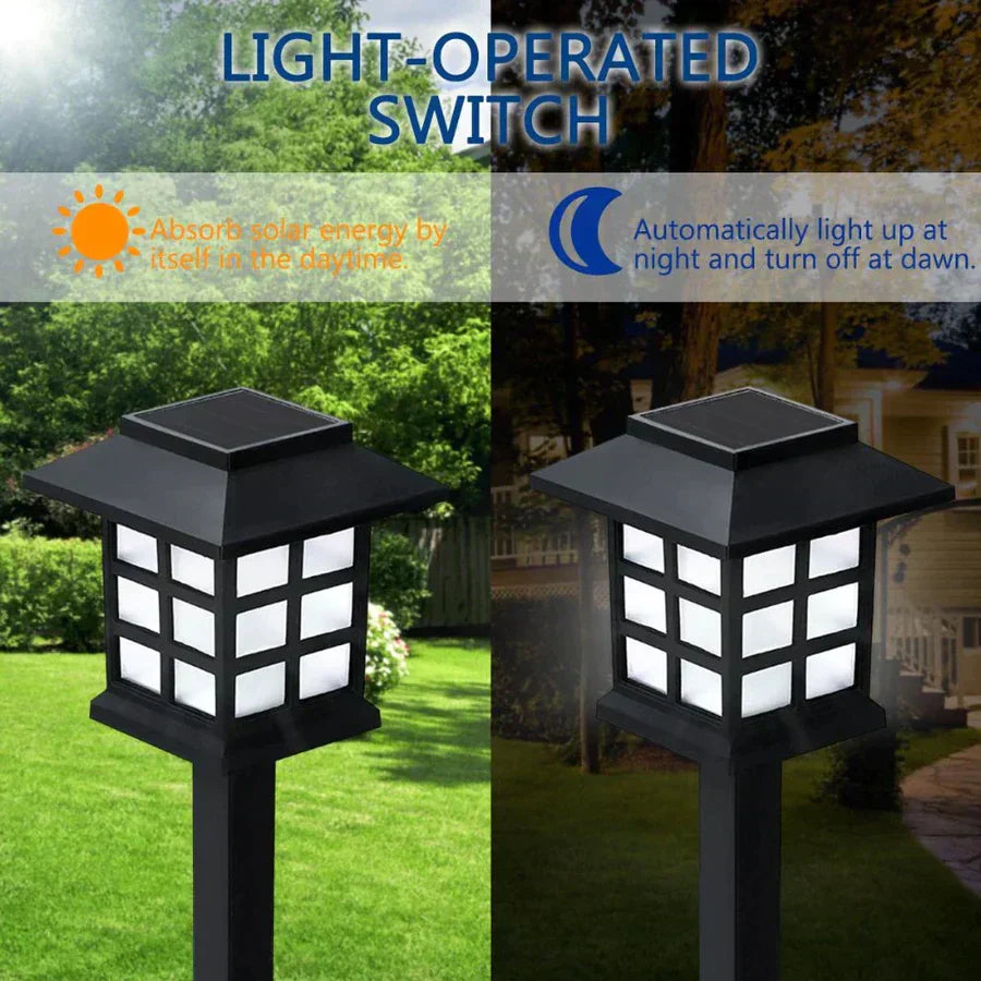 2+2 GRATIS | LuminaQuad - Solar LED Gartenlampe [Letzter Tag Rabatt]