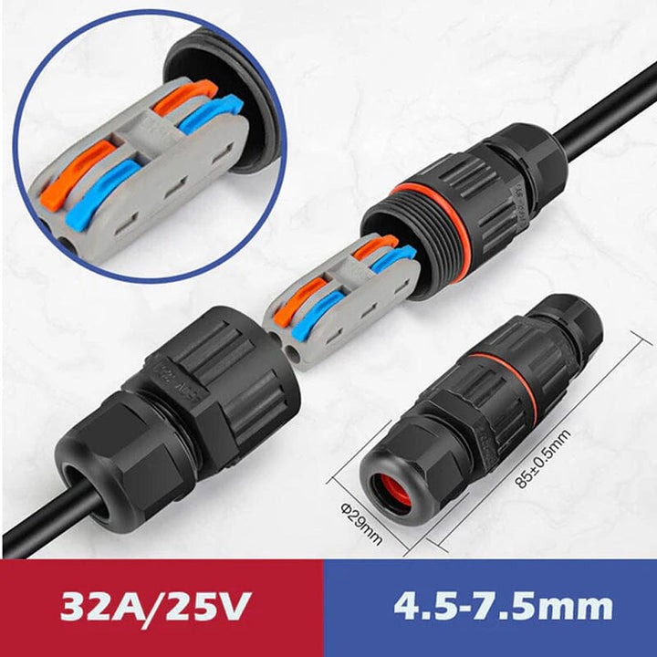 1+1 GRATIS | AquaShield™ | Wasserdichte elektrische Verkabelung im Freien