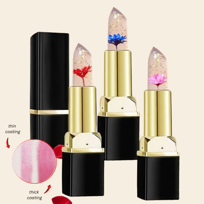 MagicLips™ – Magischer, leuchtender, farbwechselnder Blumen-Lippenstift für Lippen [1 + 1 Gratis]