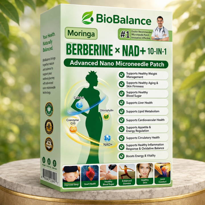 VitalKraft™ Berberin-NAD+ Mikronadelpflaster