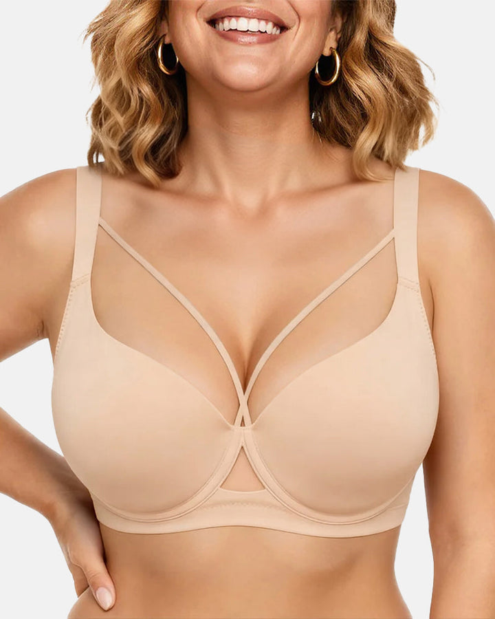 DekolletéTraum™ Nahtloser Push-up-BH mit tiefem V-Ausschnitt