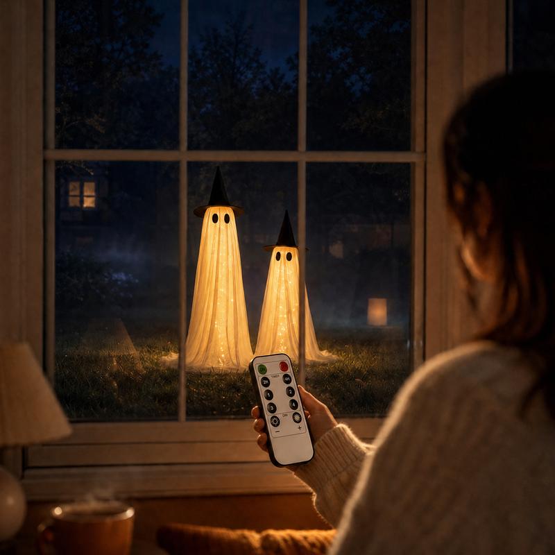 GeisterLicht™ Leuchtende Halloween-Geisterdeko