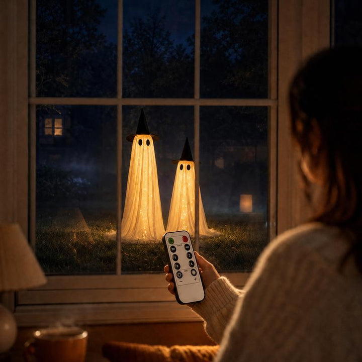 GeisterLicht™ Leuchtende Halloween-Geisterdeko