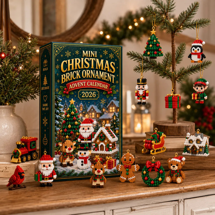 BauFreude™ Weihnachts-Baustein-Adventskalender