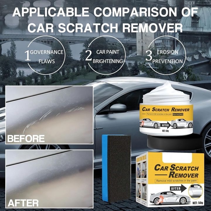 1 + 1 GRATIS HEUTE | ScratchPatch™ | Auto-Kratzer-Reparaturpaste