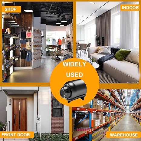 Drahtlose Mini-Überwachungskamera mit Fernzugriff