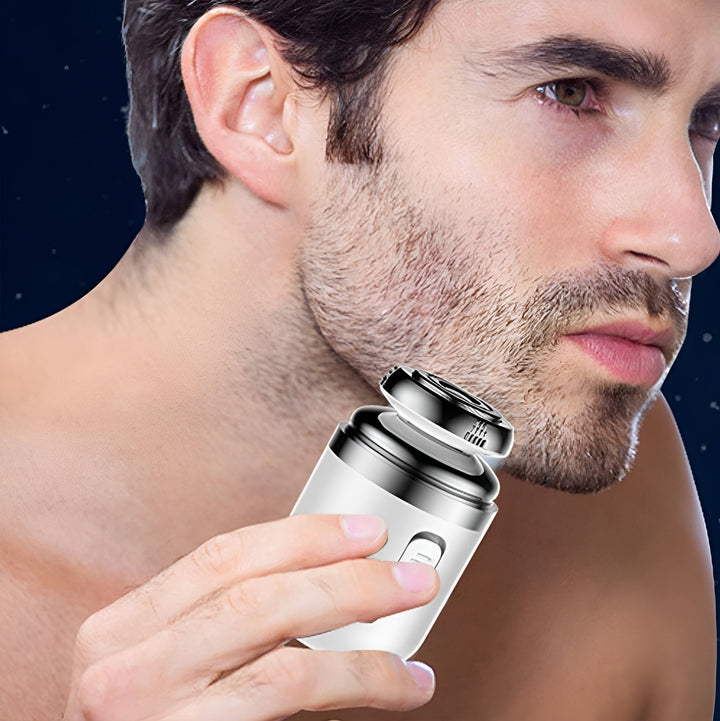 ShavePro Elektrischer Rasierer | 2-in-1 Kapsel-Design | Wasserdicht & USB-C Schnellladung