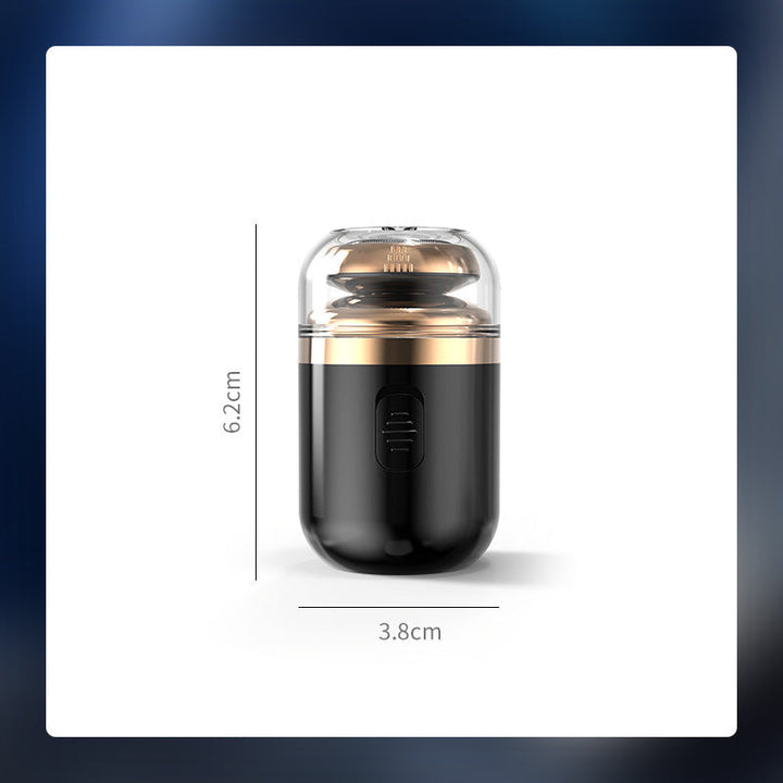 ShavePro Elektrischer Rasierer | 2-in-1 Kapsel-Design | Wasserdicht & USB-C Schnellladung