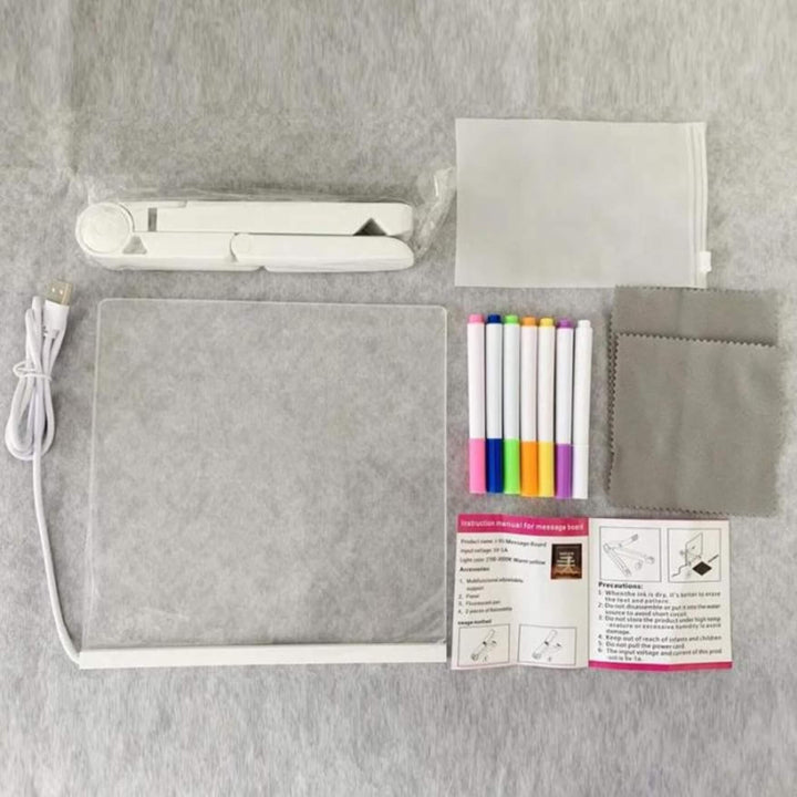 LeuchtKunst™ LED-Zeichentafel für Kinder