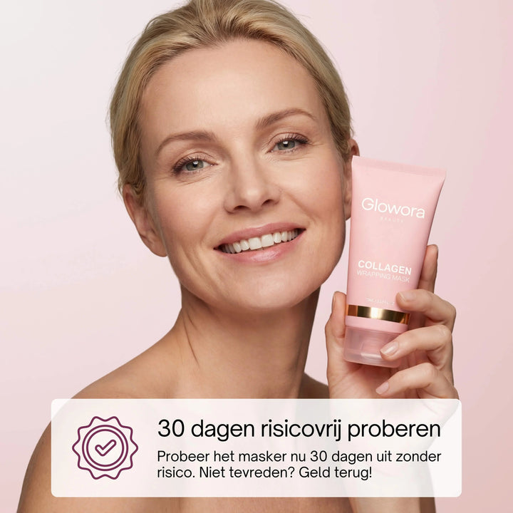 KollagenGlanz™ Bio-Kollagenmaske mit Pinsel