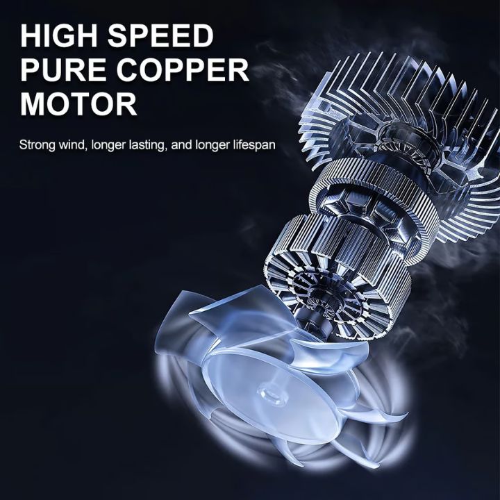 Kabelloser Luftbläser – Power Jet Fan mit Mini Turbo & starkem Luftstrom