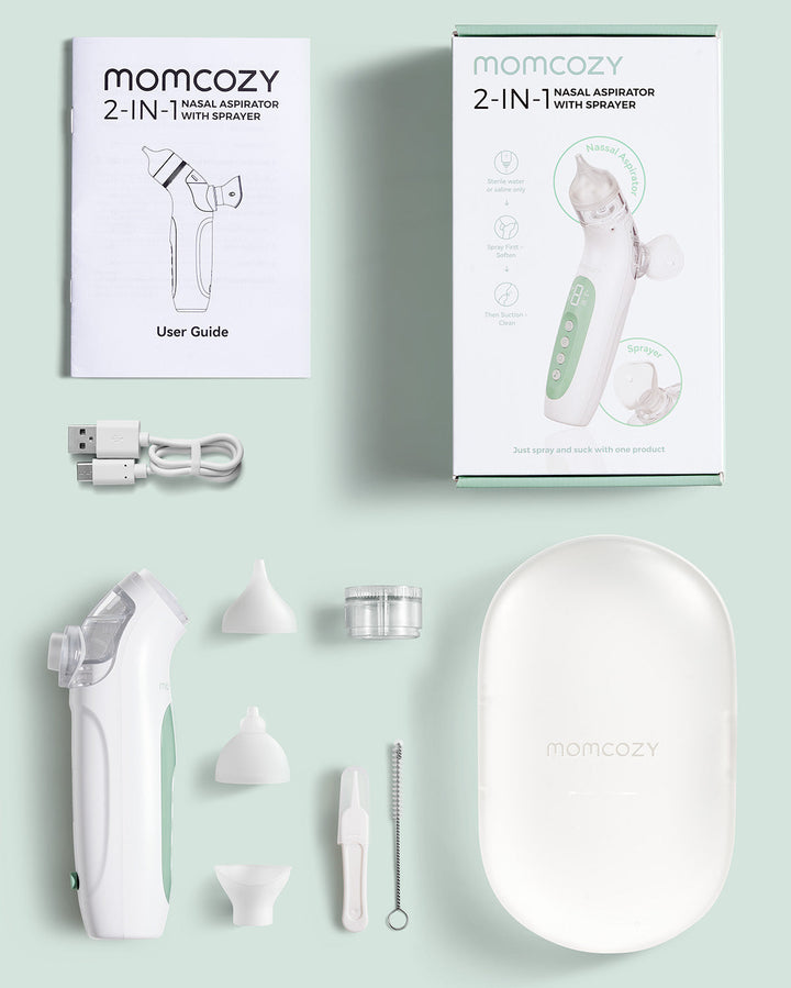 NasenSanft™ 2-in-1 Elektrischer Baby-Nasensauger