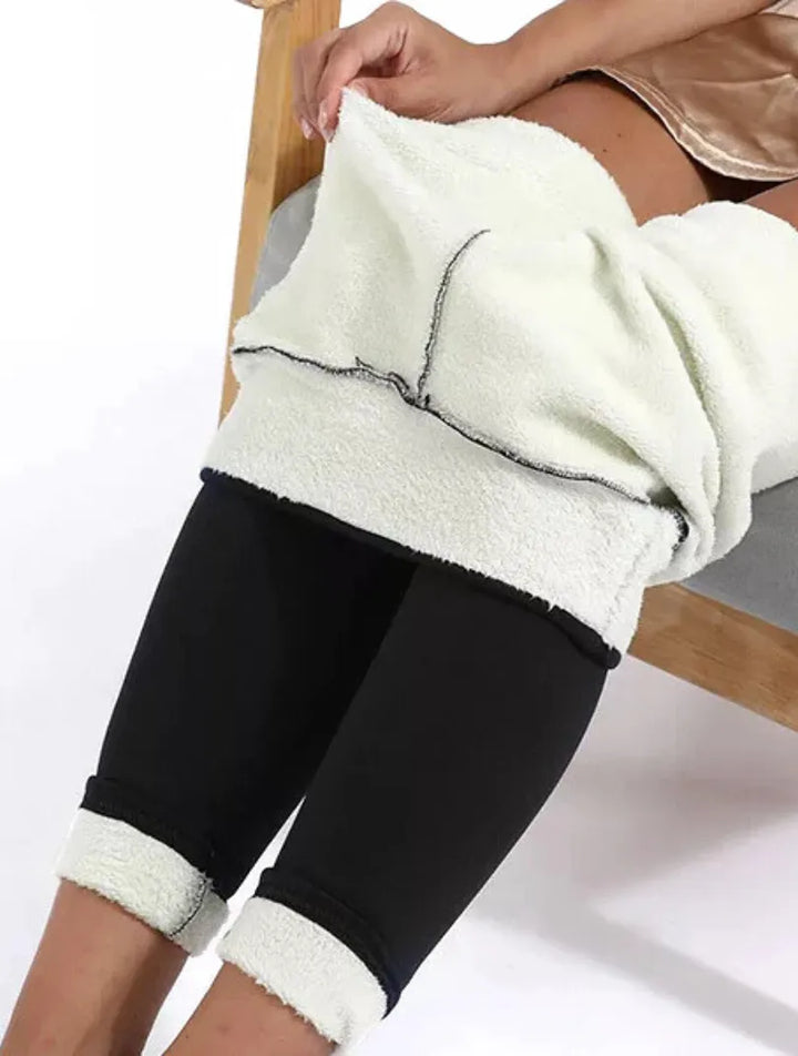 FigurWärme™ Figurformende Thermo-Leggings mit Sherpa-Futter